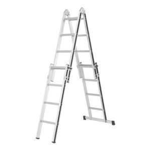 Hymer Teleskopleiter, 4×4 Sprossen, Länge 1,22 m – 4,02 m Hymer Teleskopleiter, 4×4 Sprossen, Länge 1,22 m – 4,02 m