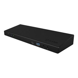 ICY BOX IB-DK2244AC – Dockingstation – USB-C – 3 x HDMI, 2 x DP – 1GbE – 135 Watt ICY BOX IB-DK2244AC – Dockingstation – USB-C – 3 x HDMI, 2 x DP – 1GbE – 135 Watt