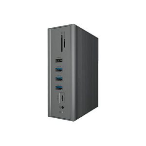 ICY BOX IB-DK2262AC – Dockingstation – USB-C – VGA, 2 x HDMI – GigE
