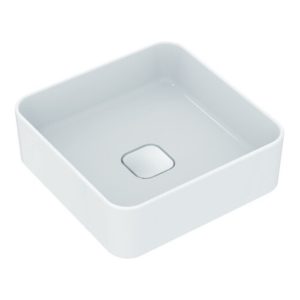 Ideal Standard Aufsatzwaschtisch STRADA II ohne Überlauf, ohne Hahnloch 400 x 400 x 180 mm weiß Ideal Standard Aufsatzwaschtisch STRADA II ohne Überlauf, ohne Hahnloch 400 x 400 x 180 mm weiß