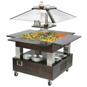 MASTRO kaltes Buffet, 4x GN 1/1, feste Haube, 1445x1445x1540mm MASTRO kaltes Buffet, 4x GN 1/1, feste Haube, 1445x1445x1540mm