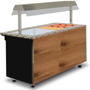IGLOO Bainmarie Buffet ML08 Gastroline Open 1.0, Länge 1000mm IGLOO Bainmarie Buffet ML08 Gastroline Open 1.0, Länge 1000mm