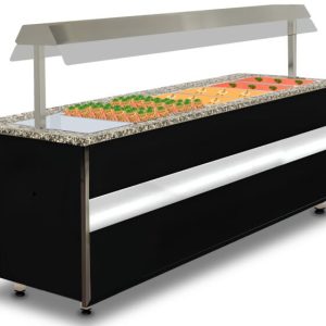 IGLOO Bainmarie Buffet Gastroline Open 1.5, Länge 1500mm IGLOO Bainmarie Buffet Gastroline Open 1.5, Länge 1500mm