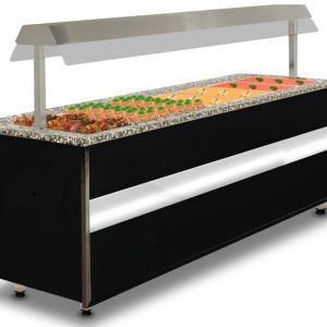 IGLOO Bainmarie Buffet Gastroline Open 2.0, Länge 2000 mm IGLOO Bainmarie Buffet Gastroline Open 2.0, Länge 2000 mm
