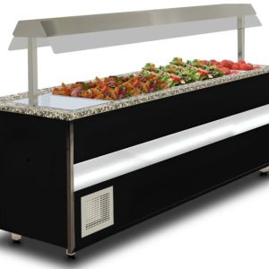 IGLOO Salatbar Buffetwagen Gastroline Open 1.5, Länge 1500mm IGLOO Salatbar Buffetwagen Gastroline Open 1.5, Länge 1500mm