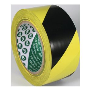 IKS Bodenmarkierungsband F33P PVC schwarz/gelb L.33m B.50mm Rl. IKS Bodenmarkierungsband F33P PVC schwarz/gelb L.33m B.50mm Rl.