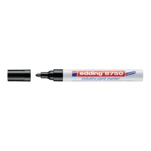 Industrie-Lackmarker 8750 schwarz Strich-B.2-4mm Rundspitze EDDING Industrie-Lackmarker 8750 schwarz Strich-B.2-4mm Rundspitze EDDING