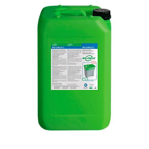 Industriereiniger BIO-CIRCLE® Liquid, für Werkzeug/Pinsel/Kleinteile, wasserbasiert, ölabscheiderverträglich, lösungsmittelfrei, 20 l in Kanister