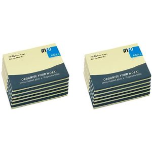 INFO Haftnotizen, 100 mm x 75 mm, 12 x 100 Blatt INFO Haftnotizen, 100 mm x 75 mm, 12 x 100 Blatt