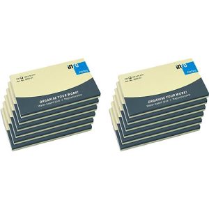 INFO Haftnotizen, 125 mm x 75 mm, 12 x 100 Blatt INFO Haftnotizen, 125 mm x 75 mm, 12 x 100 Blatt