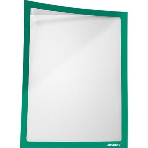 Infotasche, magnetisch, PET-Folie, A4 hoch/quer, grün, 5 Stück Infotasche, magnetisch, PET-Folie, A4 hoch/quer, grün, 5 Stück