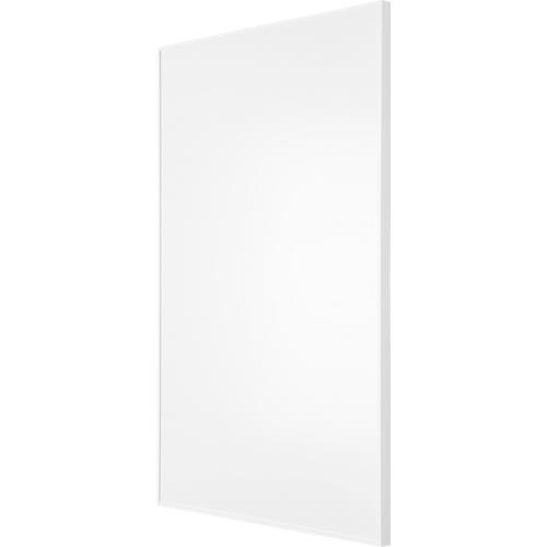 Infrarot-Heizpaneel ECO 500, Leistung 500 W, für Räume bis 25 m³/11 m², WiFi Thermostat-Empfänger, IP44, B 600 x T 56 x H 800 mm, Aluminium, weiß