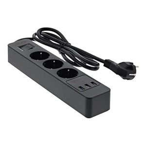 InLine – Steckdosenleiste – AC 220-250 V – 4000 Watt – Ausgangsanschlüsse: 3 (3 x USB Typ A, 3 x Strom Typ F) – 1.5 m Schnur InLine – Steckdosenleiste – AC 220-250 V – 4000 Watt – Ausgangsanschlüsse: 3 (3 x USB Typ A, 3 x Strom Typ F) – 1.5 m Schnur