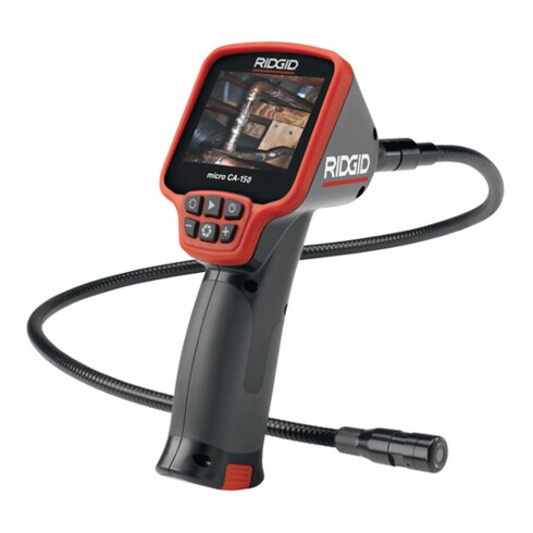 Inspektionskamera micro CA-150 3,5 Zoll 320x240 17mm LED 4 Kabel-L.900mm RIDGID