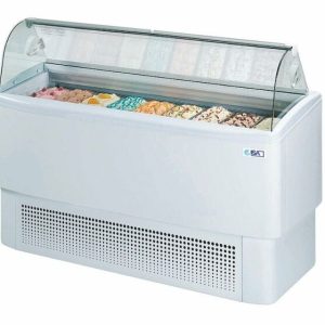 ISA Speiseeisvitrine Fiji 6, Umluftkühlung ohne Unterbaukühlung, Breite 1214mm ISA Speiseeisvitrine Fiji 6, Umluftkühlung ohne Unterbaukühlung, Breite 1214mm