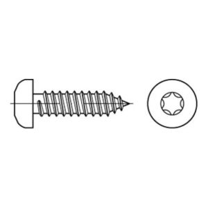 ISO 14585 Form CE Flachkopf-Blechschraube VG 4,8×50 Edelstahl A2 blank m. Spitze T25 ISO 14585 Form CE Flachkopf-Blechschraube VG 4,8×50 Edelstahl A2 blank m. Spitze T25