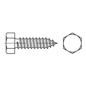 ISO 1479 Form C Sechskant-Blechschraube VG 3,9×19 Edelstahl A2 blank m. Spitze ISO 1479 Form C Sechskant-Blechschraube VG 3,9×19 Edelstahl A2 blank m. Spitze