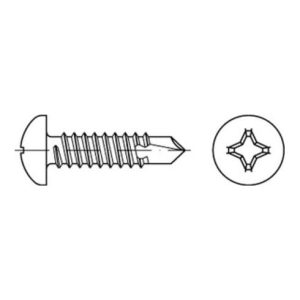 ISO 15481 Flachkopf-Bohrschrauben Stahl ST 3,5 x 25 -H galvanisch verzinkt gal Zn S ISO 15481 Flachkopf-Bohrschrauben Stahl ST 3,5 x 25 -H galvanisch verzinkt gal Zn S