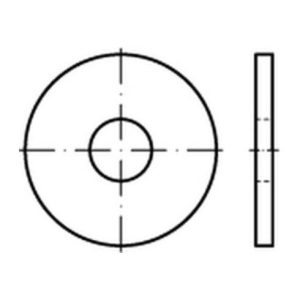 ISO 7094 Flache Scheiben, extra große Reihe Rundloch Edelstahl A2 8mm ISO 7094 Flache Scheiben, extra große Reihe Rundloch Edelstahl A2 8mm