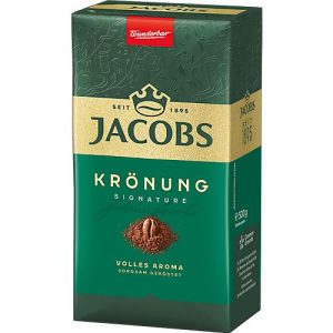 Jacobs Krönung SIGNATURE, 100% Arabica-Bohnen, gemahlen, 500 g