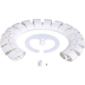 Kabelschlange Premium, L 750 mm, weiß Kabelschlange Premium, L 750 mm, weiß