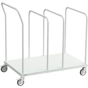 Kartonagenwagen Serie TPB, niedrige Ausführung, 3 Unterteiler, f. große Kartons Kartonagenwagen Serie TPB, niedrige Ausführung, 3 Unterteiler, f. große Kartons