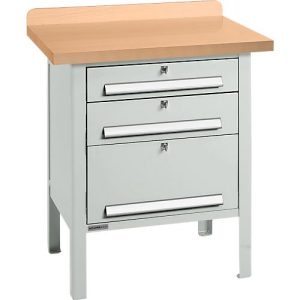 Kastenwerkbank Schäfer Shop Select PWi 75-7, mitteldichte Faserplatte (MDF), bis 750 kg, B 750 x T 680 x H 838 mm Kastenwerkbank Schäfer Shop Select PWi 75-7, mitteldichte Faserplatte (MDF), bis 750 kg, B 750 x T 680 x H 838 mm
