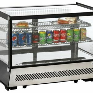 KBS Aufsatzkühlvitrine mit 2 Etagen, 230V, 880x568x686mm KBS Aufsatzkühlvitrine mit 2 Etagen, 230V, 880x568x686mm