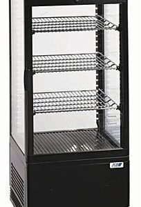 KBS Tischkühlvitrine RT-78 G schwarz KBS Tischkühlvitrine RT-78 G schwarz