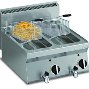 KBS Elektro Fritteuse 2 x 10 L, 12kW, 600x650x295mm KBS Elektro Fritteuse 2 x 10 L, 12kW, 600x650x295mm