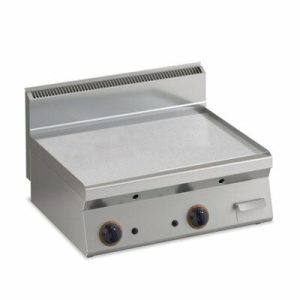KBS Gas Grillplatte glatt verchromt Fläche 796x555mm 2 Heizzonen, 12,5kW KBS Gas Grillplatte glatt verchromt Fläche 796x555mm 2 Heizzonen, 12,5kW