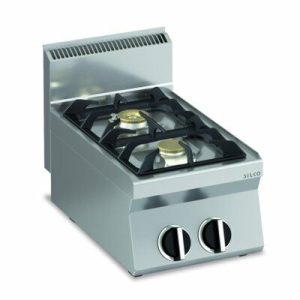 KBS Gas-Kochfläche mit 2 Brenner, 400x650x295mm, 9,5 kW KBS Gas-Kochfläche mit 2 Brenner, 400x650x295mm, 9,5 kW
