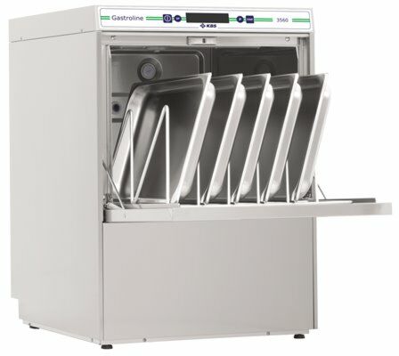 KBS Geschirrspülmaschine EN 600x400 mm, Gastroline 3560, Ablaufpumpe, Wasserenthärter