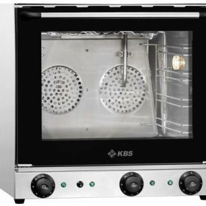 KBS Heißluftofen Premium mit Beschwadung, 2,7kW, für 4 Bleche 430x320mm KBS Heißluftofen Premium mit Beschwadung, 2,7kW, für 4 Bleche 430x320mm