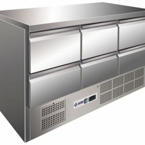 Kühltisch KTM 306, 1370x700x875 mm – GN1/1 Kühltisch KTM 306, 1370x700x875 mm – GN1/1