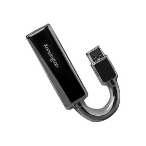 Kensington UA0000E – Netzwerkadapter – USB 3.0 – Gigabit Ethernet x 1 Kensington UA0000E – Netzwerkadapter – USB 3.0 – Gigabit Ethernet x 1