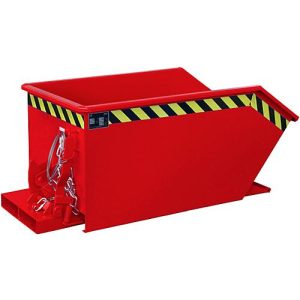 Kippbehälter Typ GU, 300 Liter, rot Kippbehälter Typ GU, 300 Liter, rot