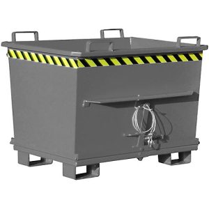 Klappbodenbehälter BKB 700, grau Klappbodenbehälter BKB 700, grau