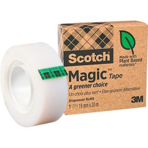 Klebeband Scotch Magic Klebefilm 900, von Hand einreißbar, universell einsetzbar, B 19 mm x L 30 m, transparent Klebeband Scotch Magic Klebefilm 900, von Hand einreißbar, universell einsetzbar, B 19 mm x L 30 m, transparent