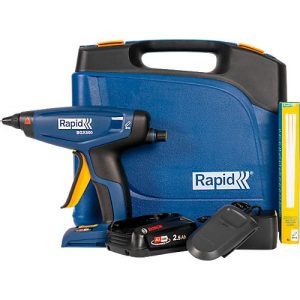 Klebepistole Rapid BGX500 Set, LED-Anzeige, ergonomischer Griff, inkl. Bosch Akku Klebepistole Rapid BGX500 Set, LED-Anzeige, ergonomischer Griff, inkl. Bosch Akku