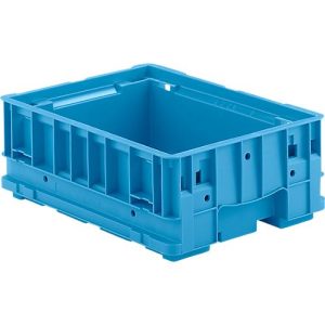 Kleinladungsträger C-KLT 4314, Polypropylen, B 400 x T 300 mm, bis 50 kg, hellblau Kleinladungsträger C-KLT 4314, Polypropylen, B 400 x T 300 mm, bis 50 kg, hellblau