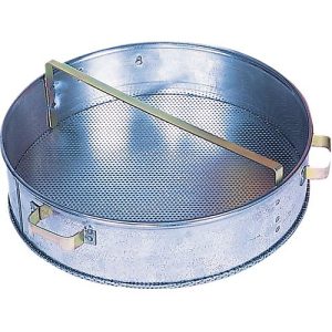 Kleinteilekorb für Wasch- und Tauchbehälter PREMIUM LINE, Volumen 30 l, Ø 397 x H 362 mm, Tragegriff, Stahlblech, rot Kleinteilekorb für Wasch- und Tauchbehälter PREMIUM LINE, Volumen 30 l, Ø 397 x H 362 mm, Tragegriff, Stahlblech, rot
