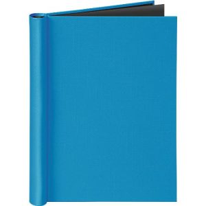 Klemmbinder VELOCOLOR®, für Formate DIN A4, mit Klemmfeder, max. 150 Blatt, blau