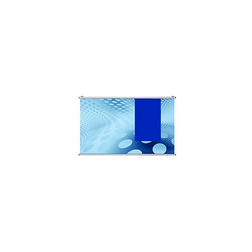 Klemmschiene Postersnapper, Wandmontage/freihängend, aufklappbar, Rutschsicherung, L 500 x T 16 x H 25 mm, Aluminium, 2 Stück