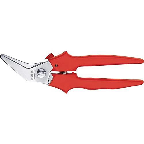 Kombischere D48A abgewink elt L.190mm Schneiden-L.3 8mm G.110g rostfrei Erdi