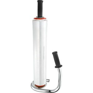 Komplett-Angebot Handwickelgerät, 6 Rollen Stretchfolie, transparent + Cuttermesser, gratis Komplett-Angebot Handwickelgerät, 6 Rollen Stretchfolie, transparent + Cuttermesser, gratis