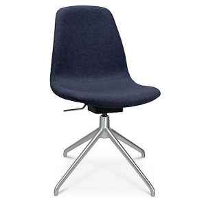 Konferenzsessel Topstar Sitness Life 1.1, dreh-/sitzhöhenverstellbar, ohne Armlehnen, B 460 x T 390 x H 450-480 mm, 4-Fußgestell, Alu matt & Stoff, d.blau Konferenzsessel Topstar Sitness Life 1.1, dreh-/sitzhöhenverstellbar, ohne Armlehnen, B 460 x T 390 x H 450-480 mm, 4-Fußgestell, Alu matt & Stoff, d.blau