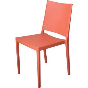 Konferenzstuhl Florence, stapelbar bis 4 Stück, UV- & wasserbeständig, Sitzhöhe 460 mm, L 560 x B 460 x H 820 mm, Polypropylen, ziegelrot, 4 Stück Konferenzstuhl Florence, stapelbar bis 4 Stück, UV- & wasserbeständig, Sitzhöhe 460 mm, L 560 x B 460 x H 820 mm, Polypropylen, ziegelrot, 4 Stück