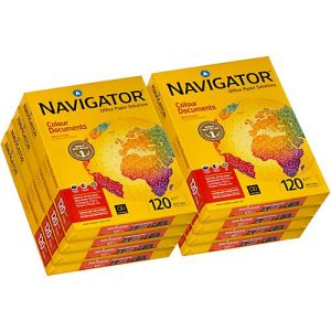 Kopierpapier Navigator Colour Documents, DIN A4, 120 g/m², hochweiß, 1 Karton = 8 x 250 Blatt Kopierpapier Navigator Colour Documents, DIN A4, 120 g/m², hochweiß, 1 Karton = 8 x 250 Blatt
