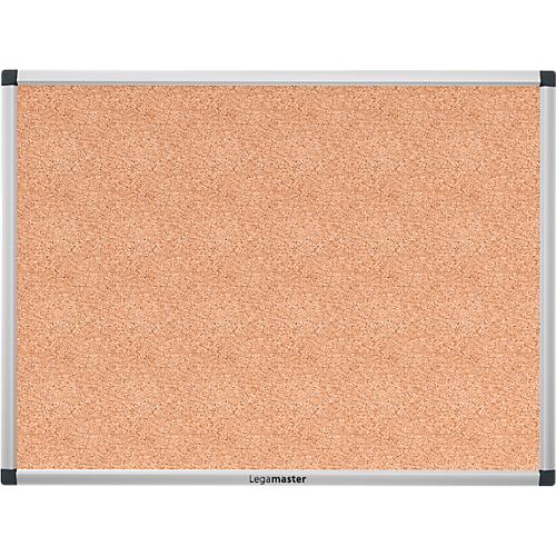 Korktafel Legamaster UNITE, waagerechte oder senkrechte Anbringung, B 600 x T 12,6 x H 450 mm, Naturkork, braun